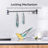 Kitchen Tongs, U-Taste 7/9/12 inches Cooking Tongs, with 600ºF High Heat-Resistant Non-Stick Silicone Tips, 18/8 Stainless Steel Handle, for Food Grill, Salad, BBQ, Frying, Serving, Pack of 3(Teal)